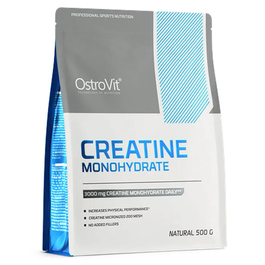 Creatina Monoidrata OstroVit 500 g in polvere, gusto naturale 100% pura