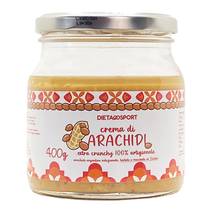 Crema di Arachidi 100% Artigianale Extra Crunchy 400 g