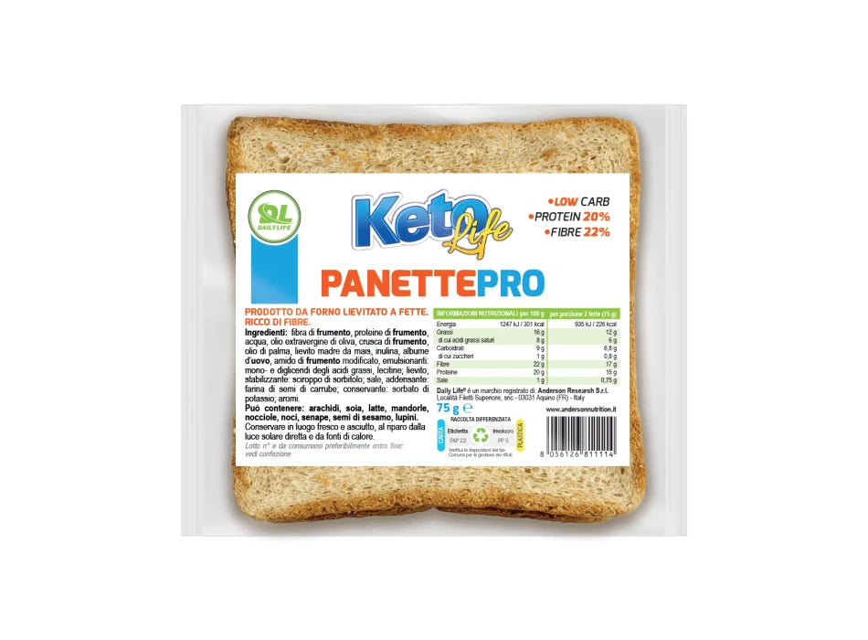 PANETTEPRO pane cheto a fette 75 g