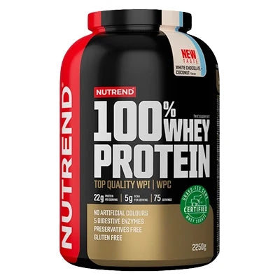 100% Whey Protein 2250g - Cioccolato e Cocco