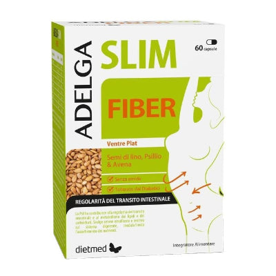 Adelgaslim Fibre 60 capsule – integratore di fibre Dietmed
