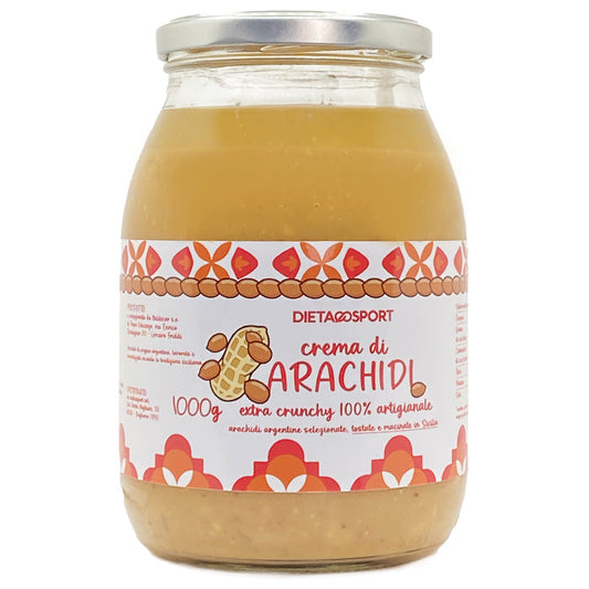 Crema di Arachidi 100% Artigianale Extra Crunchy 1000 g