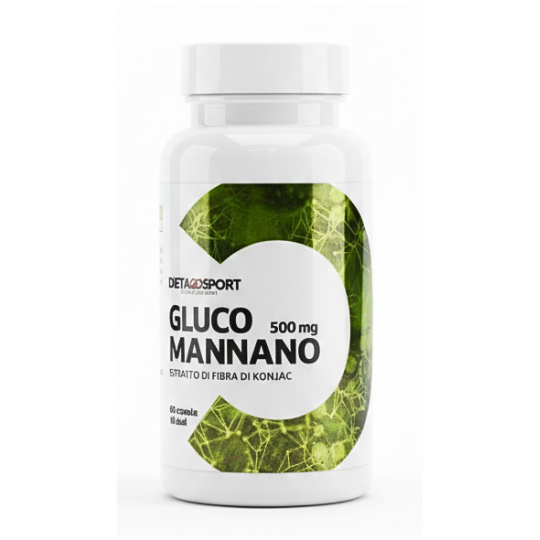 Glucomannano 500 mg 60 cps