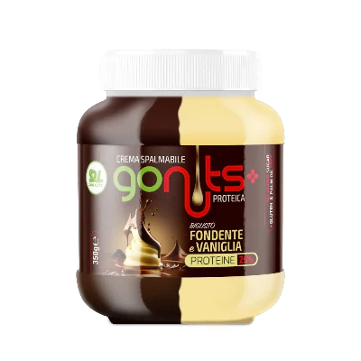 GoNuts! Crema spalmabile 350g Fondente e Vaniglia