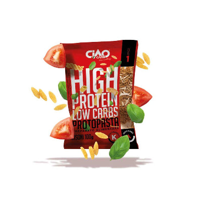 Protopasta Stage 1 Risoni 50 g – pasta proteica Ciao Carb