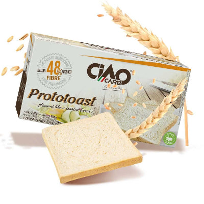 Prototoast Stage 2 Naturale 200 g – pane tostato proteico Ciao Carb