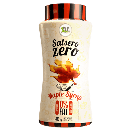 Salsero Zero Sciroppo d'Acero DailyLife 410 g, topping dolce zero zuccheri per pancake