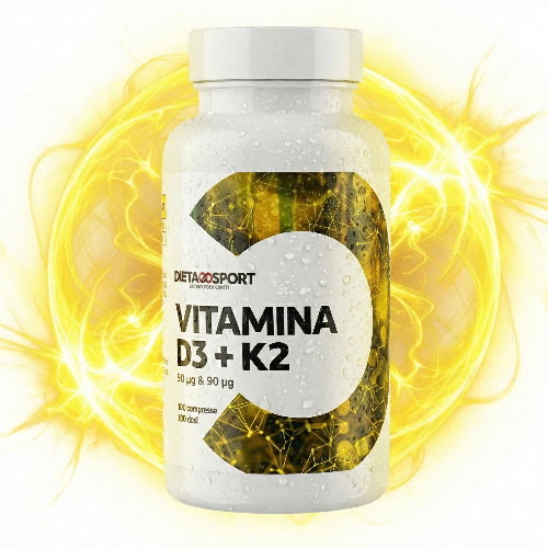 Vitamina D3 + K2 100 cpr