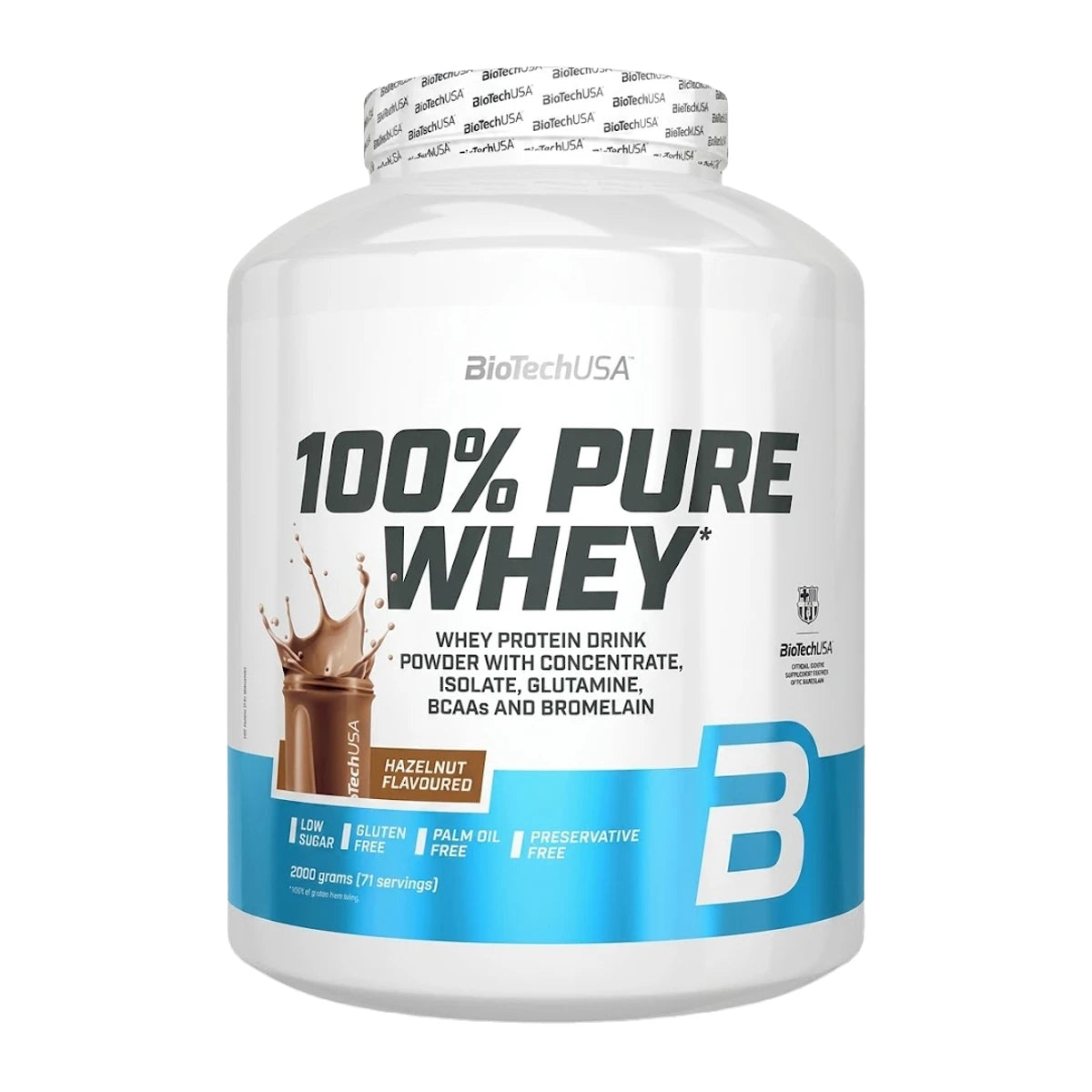 100 % Pure Whey 2000g --gusto:Vaniglia