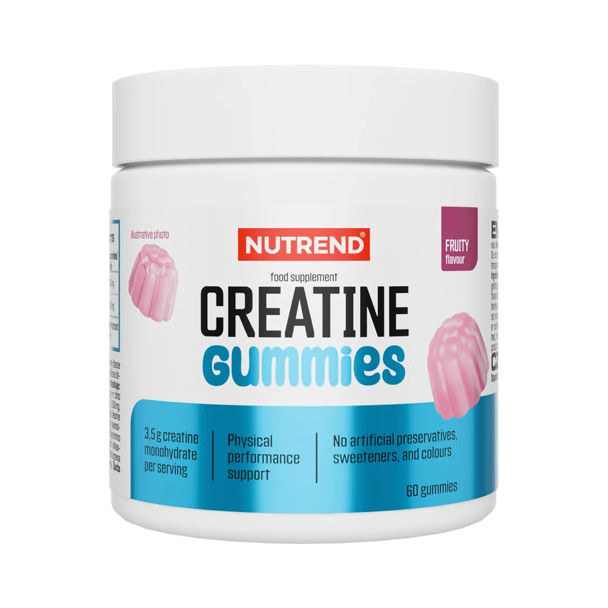 CREATINE GUMMIES, 60 pcs, Mix di Frutta